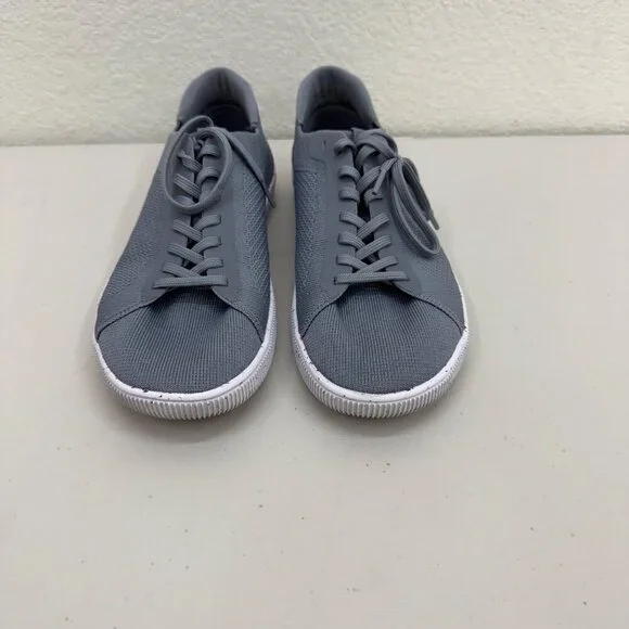 Flux Adapt Trainer Gray Knit Low Top Lace Athletic Sneakers Shoes Mens size 10